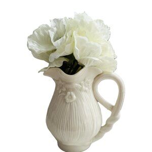 Godinger & Co Ivory Floral Wrap Handle Pitcher